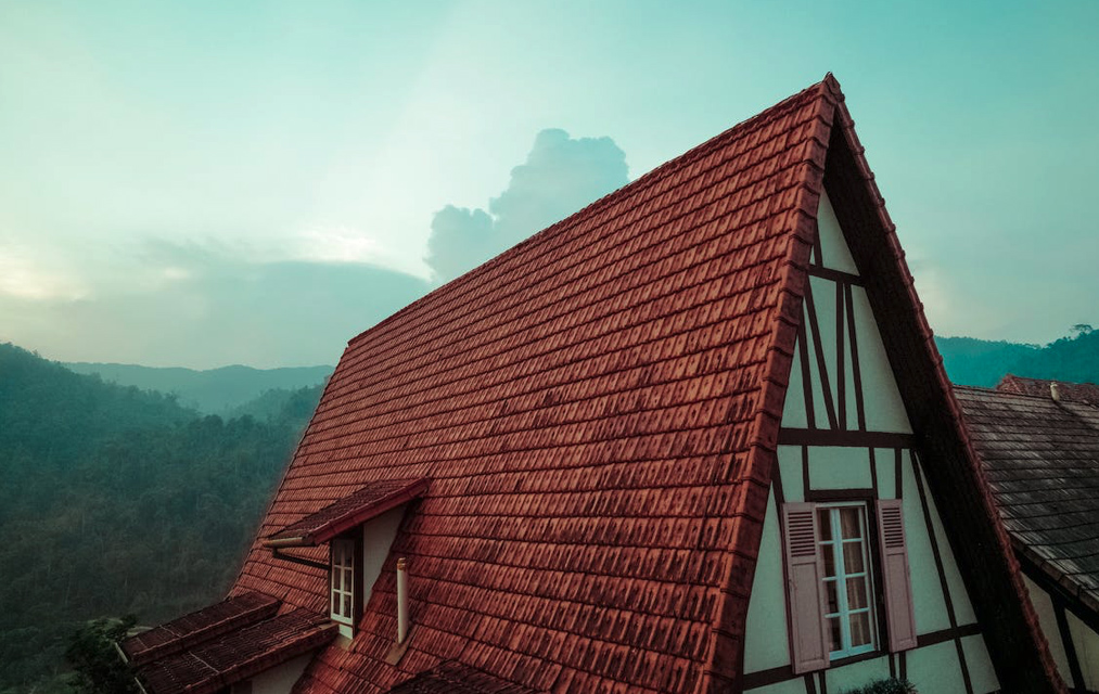 house roof against the sky copy
